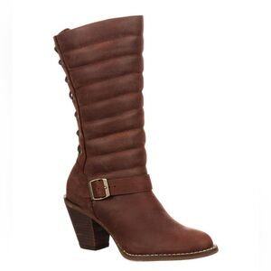 Durango City Austin Moto Western 12” Back Lace Up Boot Size 7